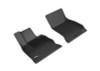 3D MAXpider 2018-2020 Kia Stinger Rwd Kagu 1st Row Floormat - Black - L1KA04611509