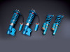 Cusco Sport R Coilover Kit 07-13 Honda Fit (GE8) Use OEM Upper Mounts (S/O No Cancel/No Return) - 386 64R CB