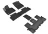 3D Maxpider 21-23 Kia Sorento 6-Seat Kagu Black R1 R2 R3 - L1KA05801509
