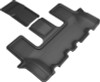 3D MAXpider 2021 Kia Sorento 6-Seat Kagu 3rd Row Floormats - Black - L1KA05831509