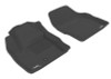 3D MAXpider 2007-2014 Land Rover Lr2 Kagu 1st Row Floormat - Black - L1LR00111509