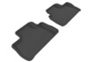 3D MAXpider 2007-2014 Land Rover Lr2 Kagu 2nd Row Floormats - Black - L1LR00121509
