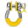 Daystar Yellow D Ring Isolator w/Lock Washer Kit - KU70060YL