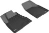 3D MAXpider 2004-2009 Lexus RX Kagu 1st Row Floormat - Black - L1LX03911509