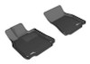 3D MAXpider 2007-2012 Lexus LS460/LS460L Kagu 1st Row Floormat - Black - L1LX04011509