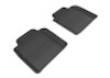 3D MAXpider 2007-2012 Lexus LS460L/LS600HL Kagu 2nd Row Floormats - Black - L1LX04021509