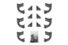 Deezee 13-23 Dodge/Ram Ram Running Board Hex Bracket Kit - DZ66336