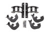 Deezee 19-23 Chevrolet Silverado Running Board Hex Bed Access Bracket Kit - DZ66340W
