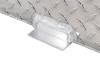 Deezee Universal Tanks - Wedge Rectangle Brite-Tread Aluminum - DZ92556
