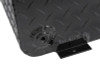Deezee Universal Tanks - Long Rectangle Black-Tread Aluminum - DZ92556NB
