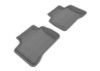 3D MAXpider 20092015 Mercedes-Benz GLK-Class X204 Kagu 2nd Row Floormats - Gray - L1MB05121501