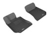 3D MAXpider 2010-2012 Mercedes-Benz E-Class Coupe C207 Kagu 1st Row Floormat - Black - L1MB05211509