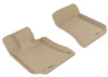3D MAXpider 2010-2013 Mercedes-Benz E-Class W212 Kagu 1st Row Floormat - Tan - L1MB05711502