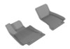 3D MAXpider 2017-2019 Mercedes-Benz E-Class Sedan W213 Kagu 1st Row Floormat - Gray - L1MB08811501