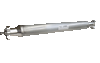 DSS 1 Piece 3.5" Aluminum Driveshaft - Eliminates Couplers - Manual Trans - 01-04 C5 Corvette Base & Z06