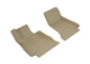 3D MAXpider 2018-2020 Mercedes-Benz E-Class Coupe C238 Kagu 1st Row Floormat - Tan - L1MB10311502