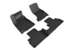 3D Maxpider 19-23 Maserati Levante Kagu Floor Mat- Black R1 R2 - L1MR01001509