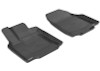 3D MAXpider 2007-2015 Mazda CX-9 Kagu 1st Row Floormat - Black - L1MZ01711509