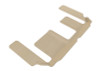 3D MAXpider 2007-2015 Mazda CX-9 Kagu 3rd Row Floormats - Tan - L1MZ01731502
