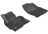 3D MAXpider 2013-2016 Mazda CX-5 Kagu 1st Row Floormat - Black - L1MZ03811509