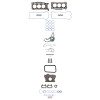 Fel-Pro Jeep Wrangler 260-3181 Engine Gasket Set - 2603181 Photo - Primary