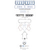 Fel-Pro Jeep Grand Cherokee 260-3190 Engine Gasket Set - 2603190 Photo - Primary