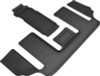 3D MAXpider 20-21 Mazda CX-9 6-Seat without 2nd Row Console Kagu 3rd Row Floormats - Black - L1MZ07631509