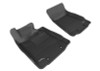 3D MAXpider 2009-2019 Nissan 370Z Kagu 1st Row Floormat - Black - L1NS03811509