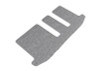 3D MAXpider 2013-2020 Nissan/Infiniti Pathfinder/QX60/JX Kagu 3rd Row Floormats - Gray - L1NS05831501