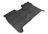 3D MAXpider 2004-2015 Nissan Titan Crew Cab Kagu 2nd Row Floormats - Black - L1NS06321509