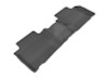 3D MAXpider 2014-2020 Nissan Rogue Kagu 2nd Row Floormats - Black - L1NS06821509