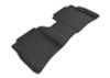 3D MAXpider 2013-2019 Nissan Sentra Kagu 2nd Row Floormats - Black - L1NS07621509