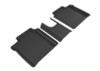 3D MAXpider 2014-2019 Nissan Versa Note Kagu 2nd Row Floormats - Black - L1NS08721509
