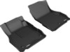 3D MAXpider 2018-2019 Nissan Kicks Kagu 1st Row Floormat - Black - L1NS11011509