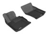 3D MAXpider 2010-2016 Porsche Panamera Kagu 1st Row Floormat - Black - L1PO00611509
