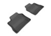 3D MAXpider 2010-2016 Porsche Panamera Kagu 2nd Row Floormats - Black - L1PO00621509