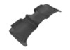 3D MAXpider 2011-2018 Porsche/Volkswagen Cayenne/Touareg Kagu 2nd Row Floormats - Black - L1PO01021509
