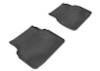 3D MAXpider 2002-2007 Subaru Impreza Kagu 2nd Row Floormats - Black - L1SB01021509