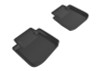 3D MAXpider 2015-2019 Subaru Legacy/Outback Kagu 2nd Row Floormats - Black - L1SB01321509