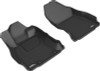 3D MAXpider 2019-2020 Subaru Forester Kagu 1st Row Floormat - Black - L1SB02411509