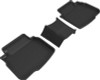 3D Maxpider Custom Fit Kagu Floor Mat For 20-22 Subaru Legacy / Outback - 2nd Row (Black) - L1SB02821509