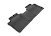 3D MAXpider 2007-2011 Toyota/Lexus Camry/ES Kagu 2nd Row Floormats - Black - L1TY00421509
