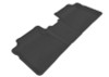 3D MAXpider 2010-2015 Toyota Prius Kagu 2nd Row Floormats - Black - L1TY04021509