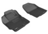 3D MAXpider 2012-2018 Toyota/Scion Yaris/XD Kagu 1st Row Floormat - Black - L1TY10811509