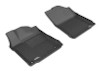 3D MAXpider 2013-2018 Toyota Avalon Kagu 1st Row Floormat - Black - L1TY13011509