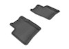3D MAXpider 2004-2009 Toyota Prius Kagu 2nd Row Floormats - Black - L1TY14521509