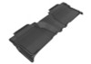 3D MAXpider 2007-2013 Toyota Tundra Double Cab Kagu 2nd Row Floormats - Black - L1TY14721509