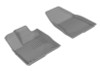 3D MAXpider 2014-2019 Toyota Highlander Kagu 1st Row Floormat - Gray - L1TY16311501