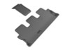 3D MAXpider 2014-2019 Toyota Highlander Kagu 3rd Row Floormats - Black - L1TY18231509