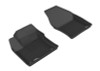 3D MAXpider 2016-2020 Toyota Prius/Prius Prime Kagu 1st Row Floormat - Black - L1TY20911509